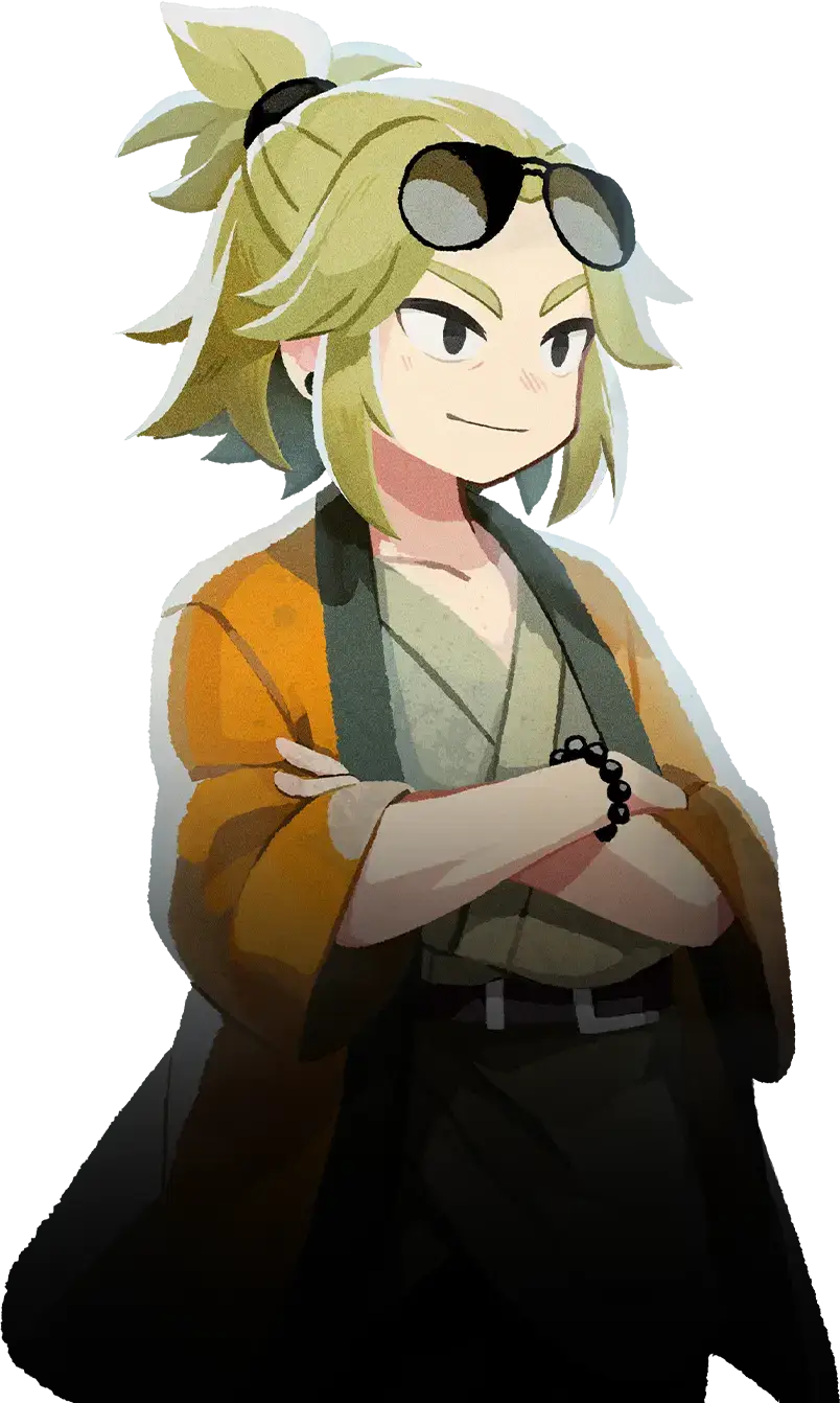 Kisuke, a character from Village in the Shade