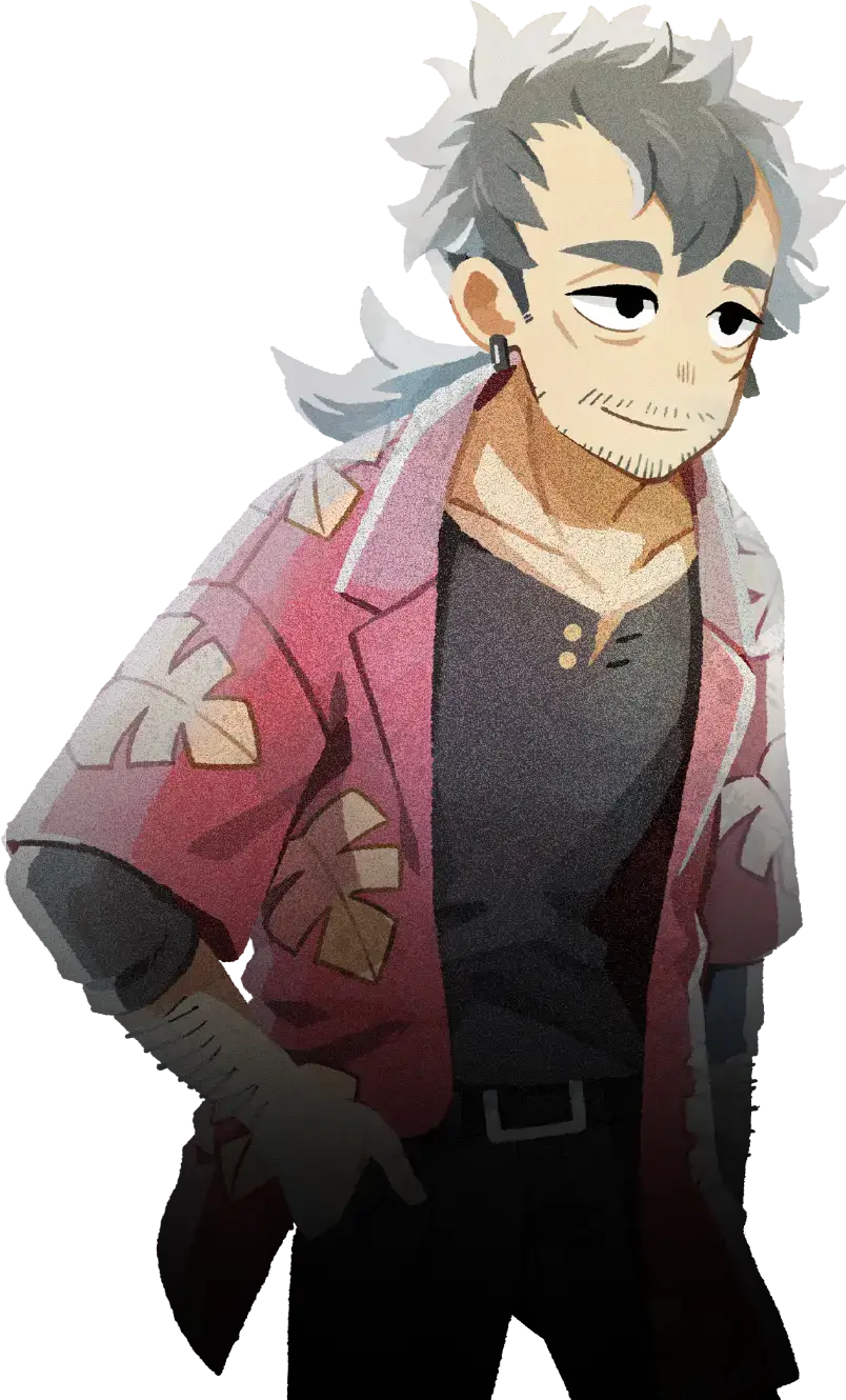 Rokkaku, a character from Village in the Shade